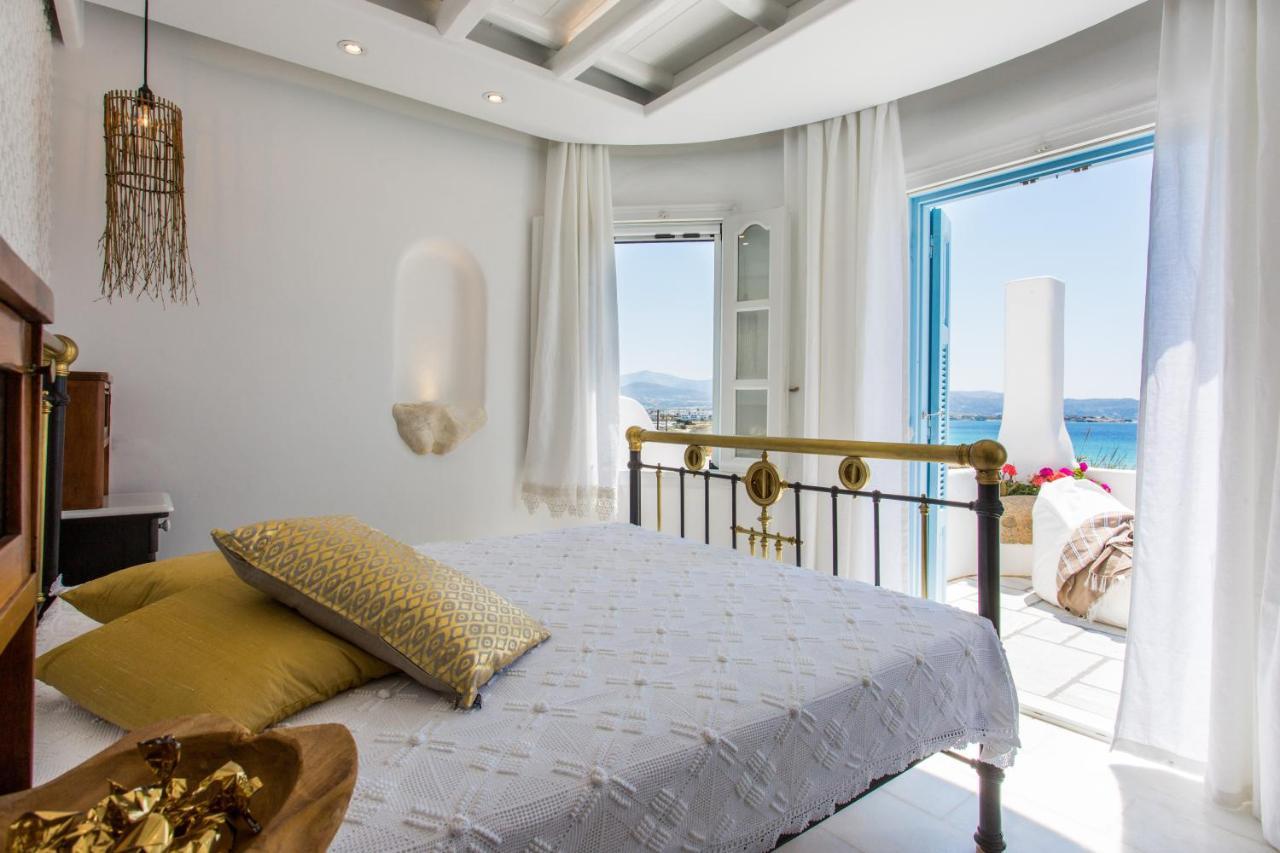 Naxian Riviera Exclusive Seafront Suites, Junior Suite Agios Prokopios  Exterior foto